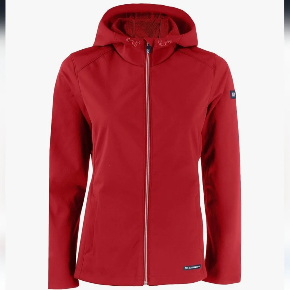 Cutter & Buck Red Jacket with Hood - Picture 15 of 15